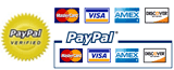 Visa, Master, Paypal payment method